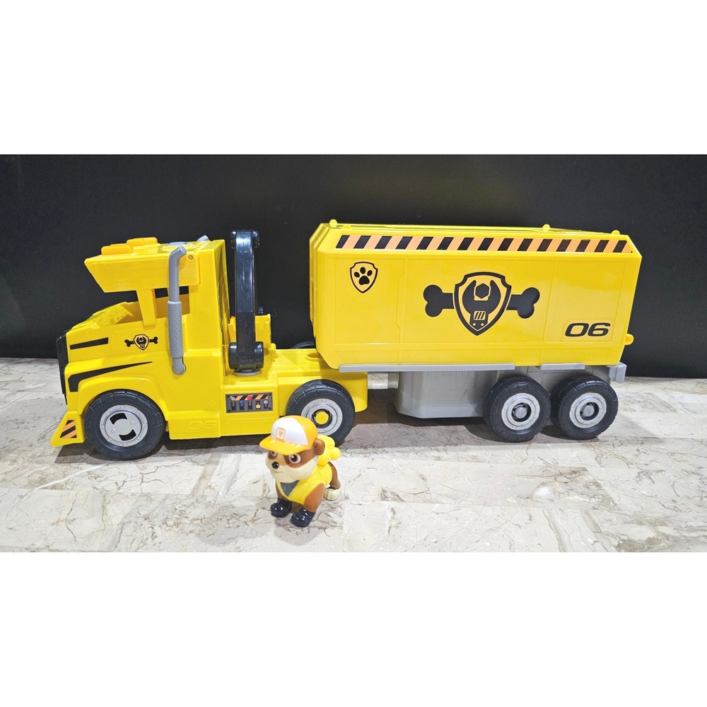 Big Paw Patrol Rocky Recycling Truck Toy with Figure 18" inches
